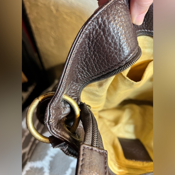 HOBO bag, lovely chocolate brown, lovely from my personal closet- she is great!! - Picture 14 of 16